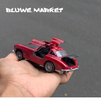 Mercedes Benz 300 Sl Coupe Vintage Diecast Metal Car  - Maroon