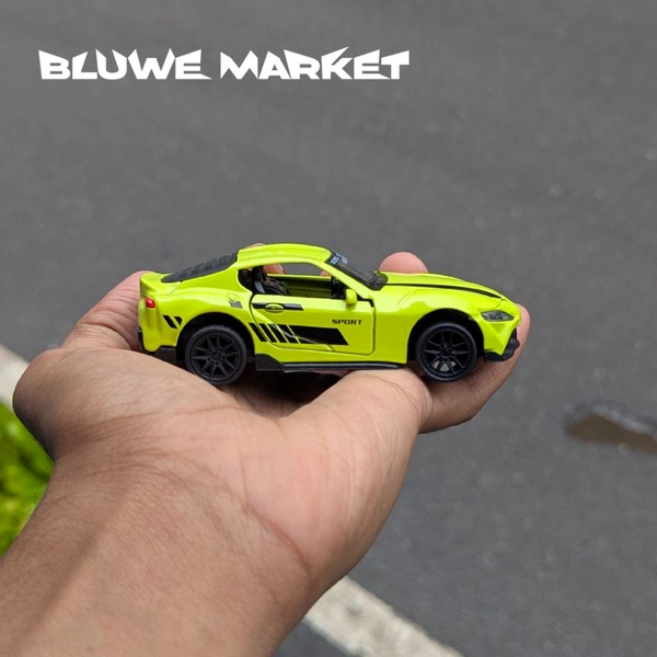 Supra MK4 1/43 Diecast Metal Car  - Green