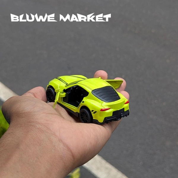Supra MK4 1/43 Diecast Metal Car  - Green