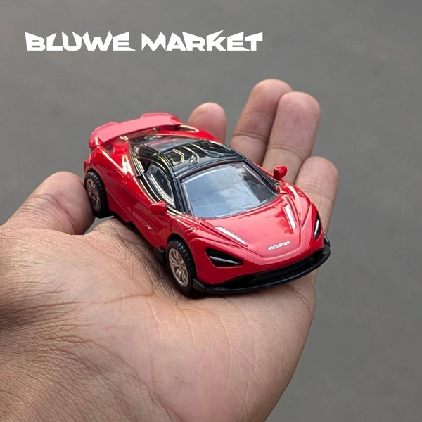 McLaren 720S 1/43 Scale Diecast Car - Red