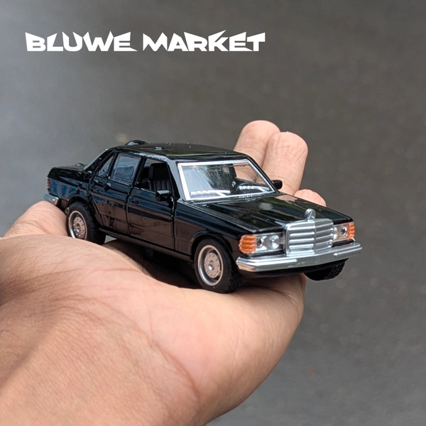 Mercedes Benz W123 1/36 Metal Diecast Car - Black