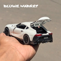 Supra MK4 1/32 Premium Diecast Metal Car.  - White