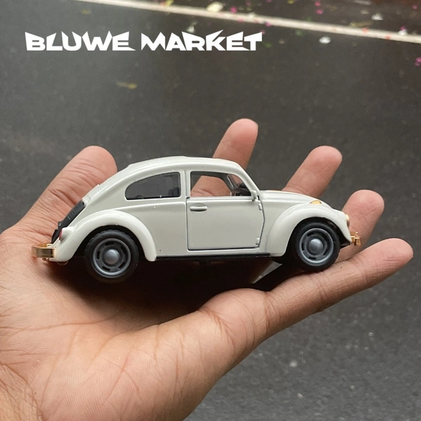 Beetle White Metal 1/36 Scale Vintage Diecast Car 