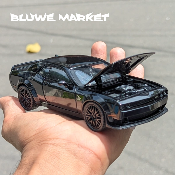 Dodge Challanger Srt Demon 1/32 Premium Diecast Car  - Black