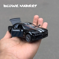 Dodge Hellcat 1/36 Metal Diecast Car With Light & Sound - Black