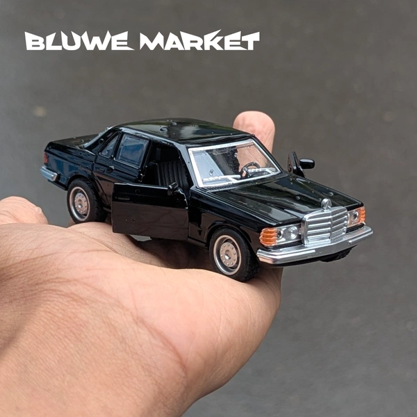 Mercedes Benz W123 1/36 Metal Diecast Car - Black