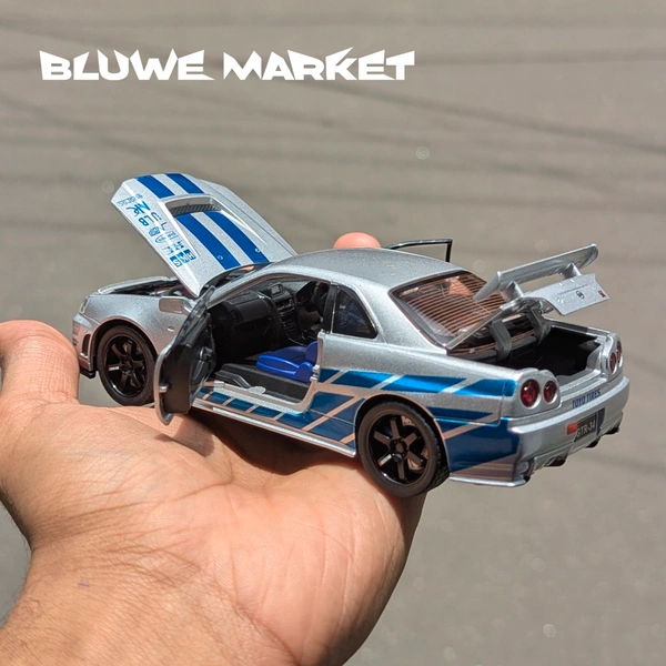 Nissan GTR Paul Walker Edition 1/32 Premium Alloy Diecast Metal Car 
