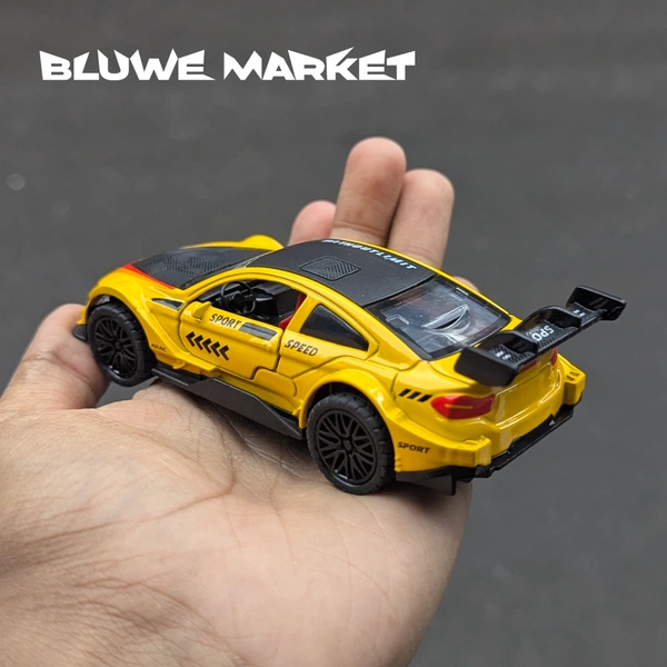 Bmw M4 Sports 1/36 Diecast Metal Car 