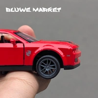 Dodge Hellcat 1/36 Metal Diecast Car With Light & Sound - Red