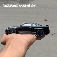 Nissan Full Black 1/32 Premium Alloy Diecast Metal Car 