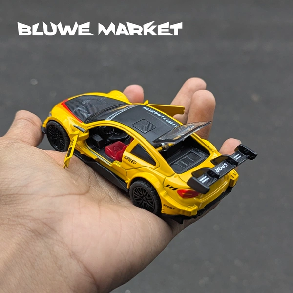 Bmw M4 Sports 1/36 Diecast Metal Car 
