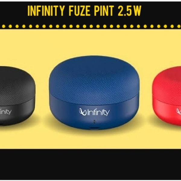 Infinity Fuze Pint 2.5 W Bluetooth Speaker - Blue