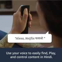 Fire TV Stick 4K with Alexa Voice Remote - Available, Free Installation For Agartala City Only, Single Day Demo & Installation, 1 Year Seller Warranty, TRILOAMZFIRE, 1 Fire Tv Stick,1 Remote alexa enabled,1 Power Adapter,1 USB Cable,1 HDMI Extender.