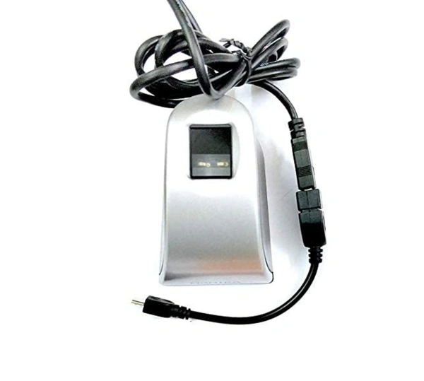 Mantra MFS100 Biometric Fingerprint Scanner (Grey) - Available, 1 year, 1. Mantra MFS Scanner    2. 0TG extension Cable  3. Cleaning Cloth   4. Manual, All India, 7 to 10 Days