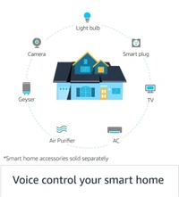 Alexa Echo Dot (3rd Gen) - #1 smart speaker brand in India with Alexa (Black) - Available, Black, All India, 7 Days, 7 to 12 Days for All India delivery
