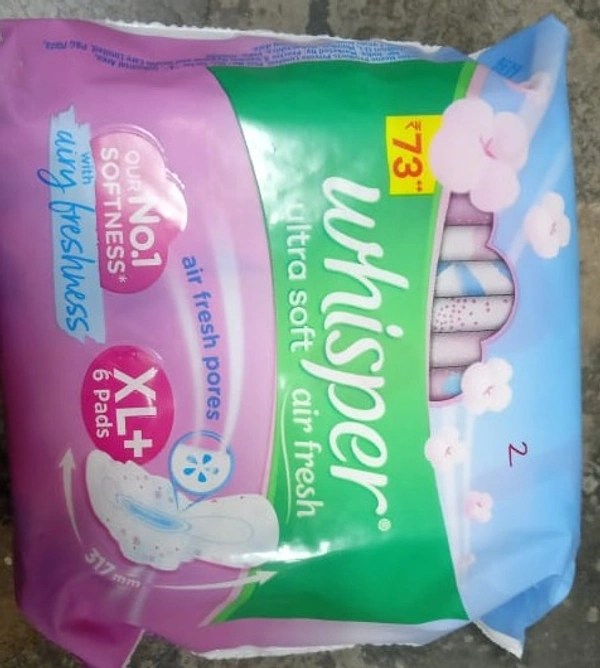 WHISPER ULTRA SOFT AIR FRESH - XL