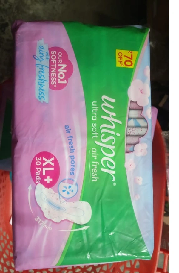 whisper ultra soft air fresh - xl