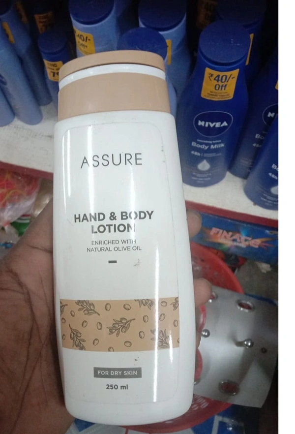 assure hand &body lotion 250ml