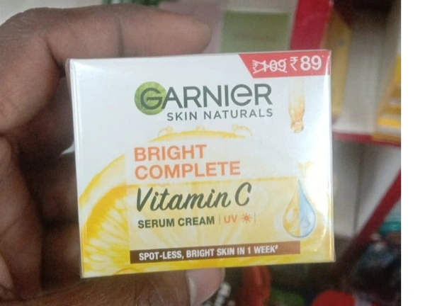Garnier   bright vitamin C cream 45g