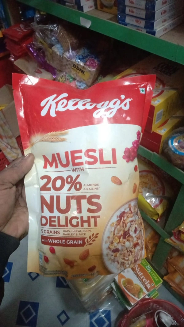 Kelloggis Muesli Almonds&Raisins - Jun23, 500gm