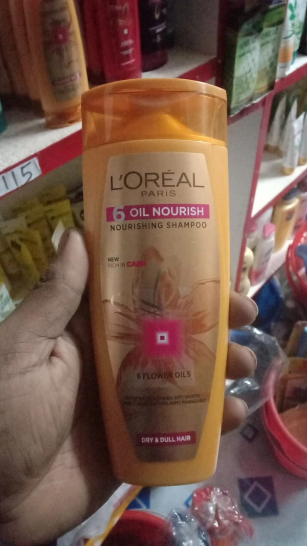 Loreal Paris 6 Oil Nourish Nourishing Shampoo - 192.5ml