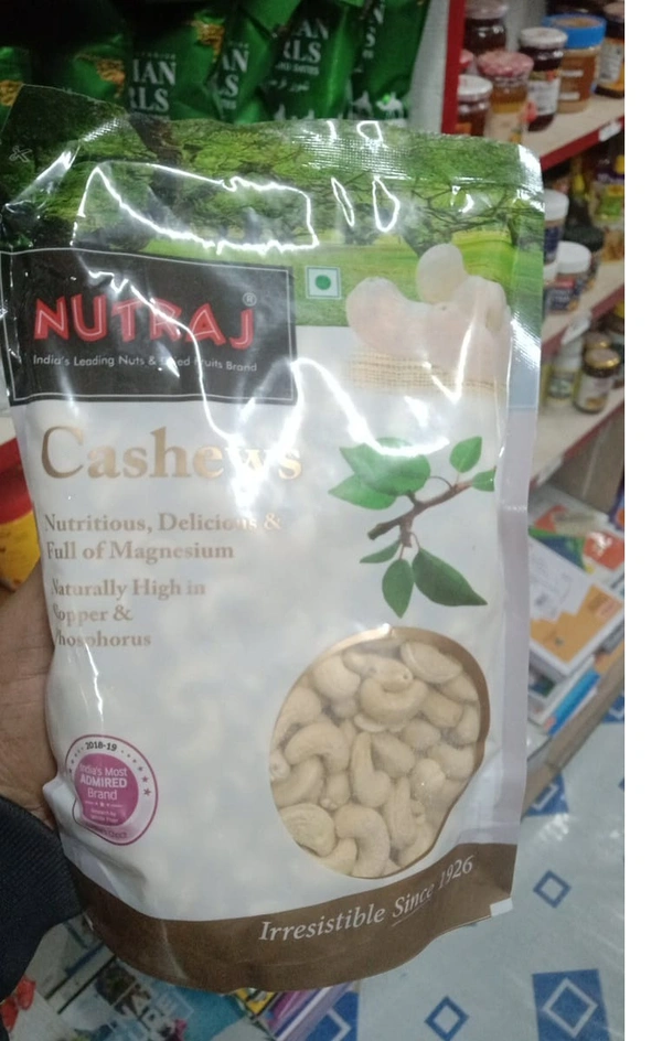 CASHEWS NATRAJ DRY FURITS  KAJU 500G