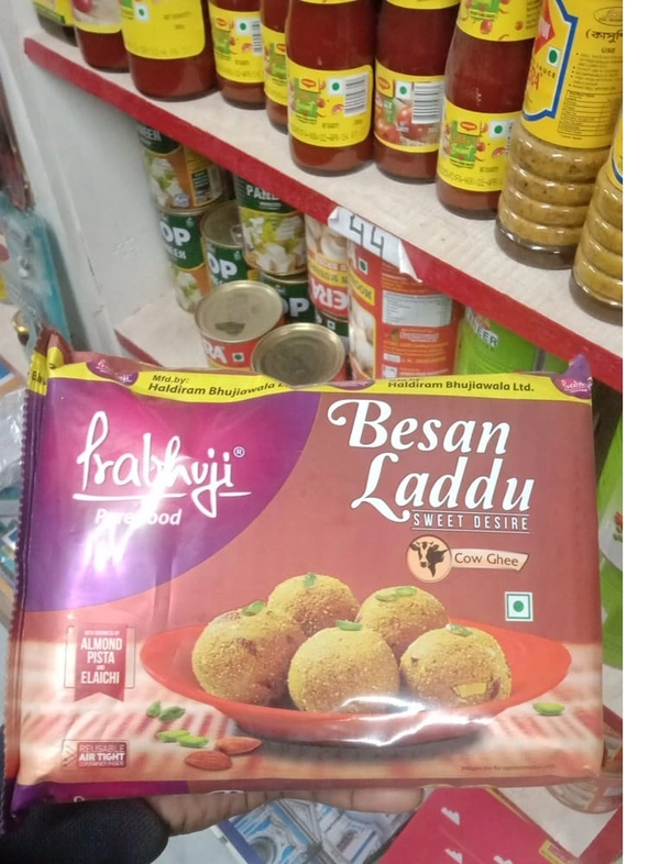 Prabhuji Besan Laddu  Cow Ghee 336g