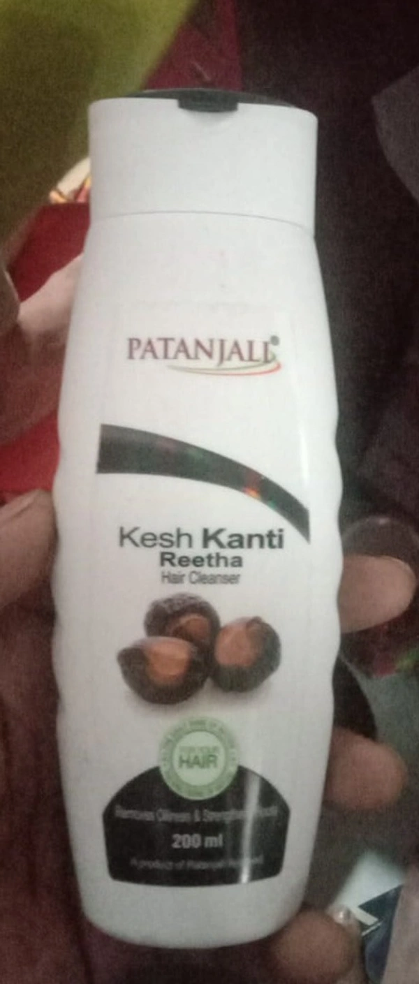 Patanjali kesh kanti reetha hair cleanser - 200ml