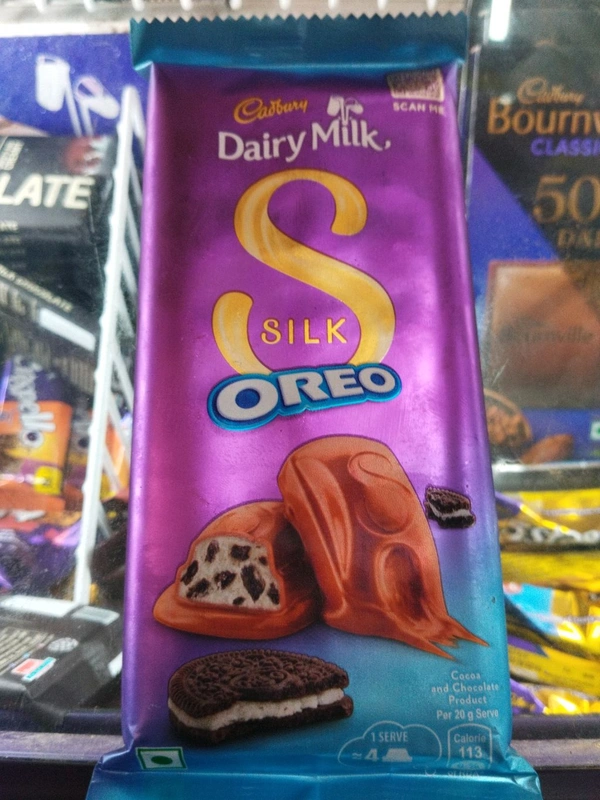 CADBARY DAIRY MILK SILK OREO 124 g