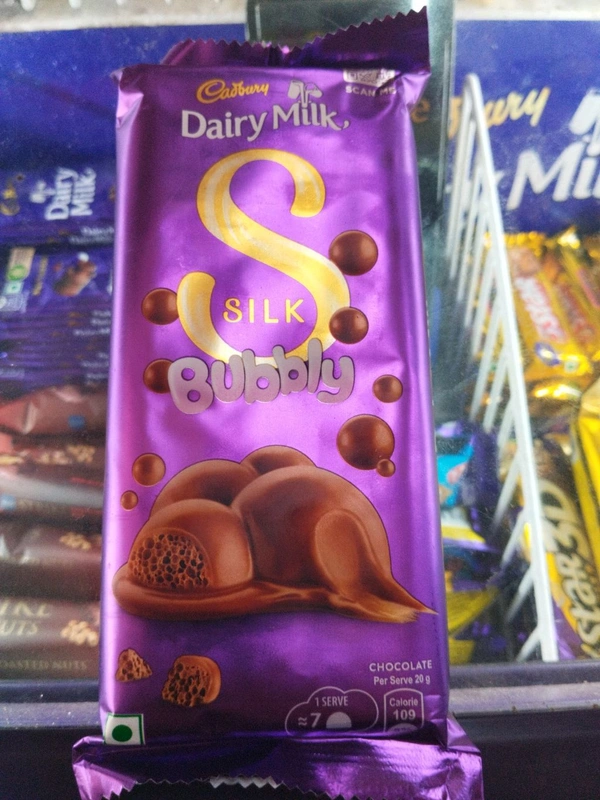CADBARY DAIRY MILK SILK BUBBLY 112 g