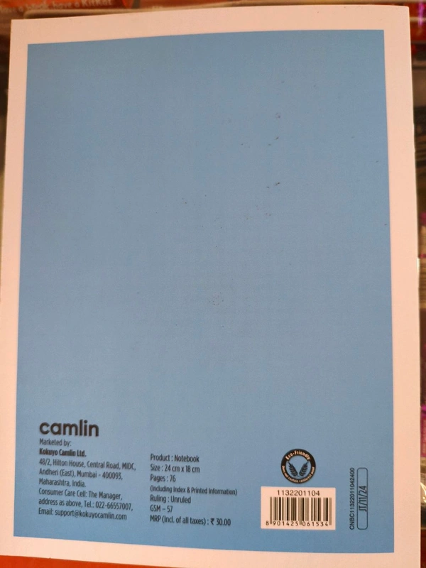Camlin Note Book