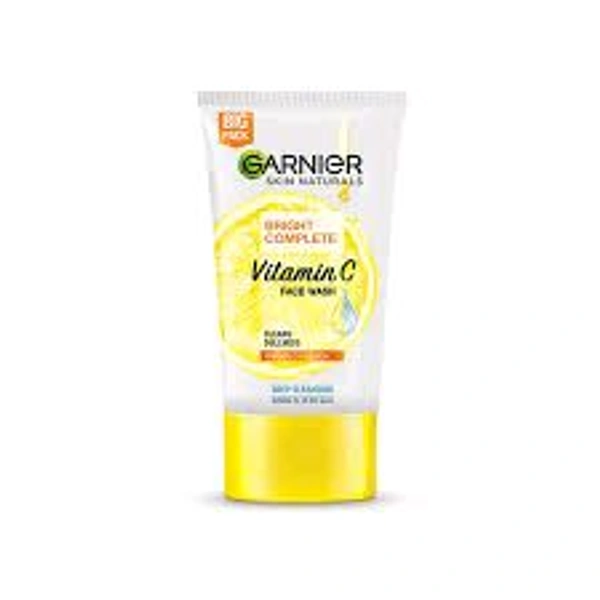 Garnier vitamin C gel face wash 