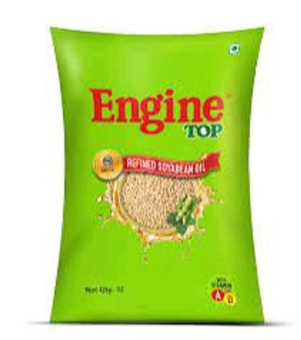 Engine Top Refined Soyabean Oil - 1L
