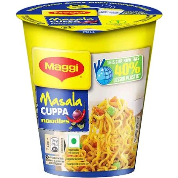 Maggi Masala Cuppa Noodles - 70.5g