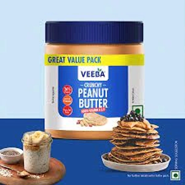 VEEBA CRUNCHY PEANUT BUTTER 320g
