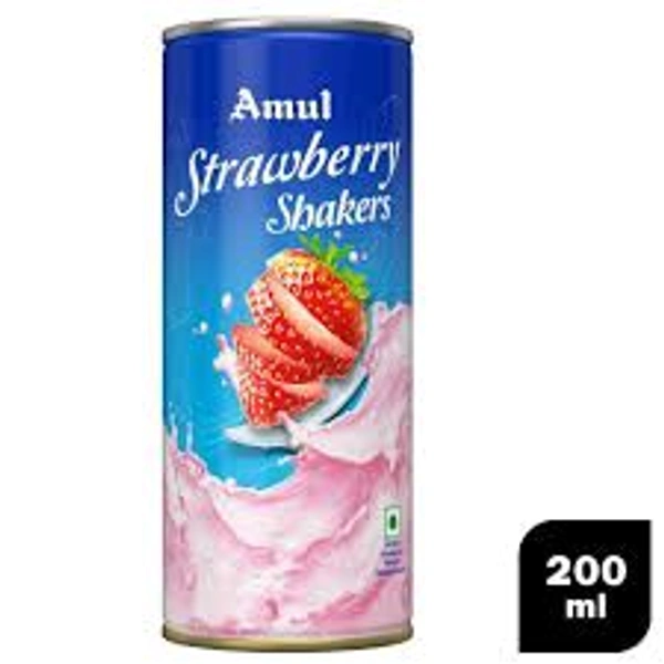 AMUL STRAWBERRY SHAKERS 200 ML