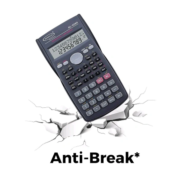 Bambalio BL82MS 240 Functions and 2 Line Display Scientific Calculator, 3 Years Warranty.