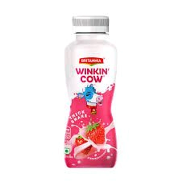 BRITANNIA WINKIN COW STRAWBERRY THICK SHAKE 180 ML