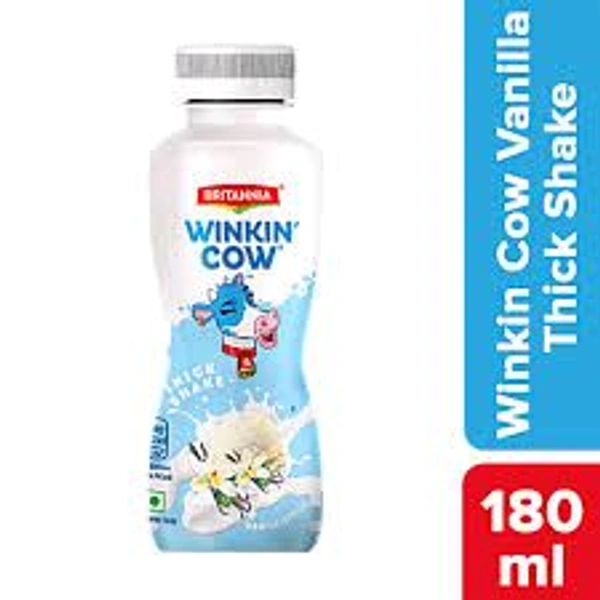 BRITANNIA WINKIN COW VANILA THICK SHAKE 180 ML
