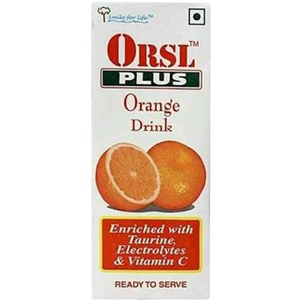 ORSL PLUS ORANGE DRINK 200ML