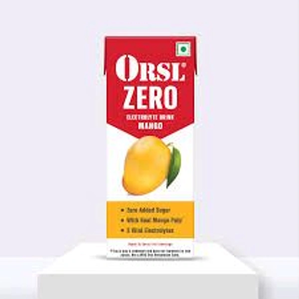 ORSL ZERO ELECTROLYTE DRINK MANGO 200ML