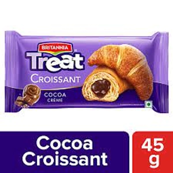 BRITANIA TREAT CROISSANT COCOA CREME 45g