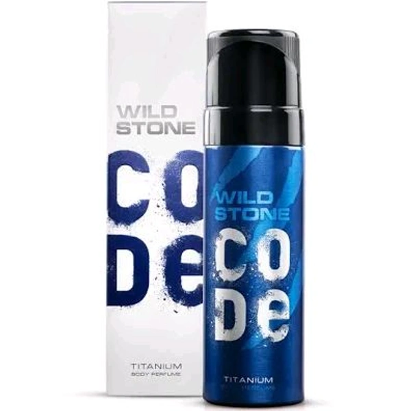 WILD STONE CODE TITANIUM BODY PERFUME 120 ML