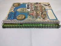 Set Of 2 Notebook (With Special Theme Of Royal Tripura & My Tripura MY Pride), Spiral Binding,A4 Size, 200 Pages, Free Question Sets With OMR Sheet, Get A Chance To Win Prize & Certificates  - 2, A4 Size