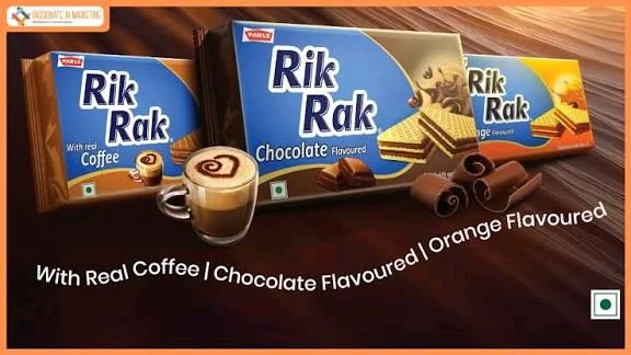 Parle G Rik Rak PARLE RIK RAK WITH REAL COFFEE SANDWICH WAFER BISCUIT