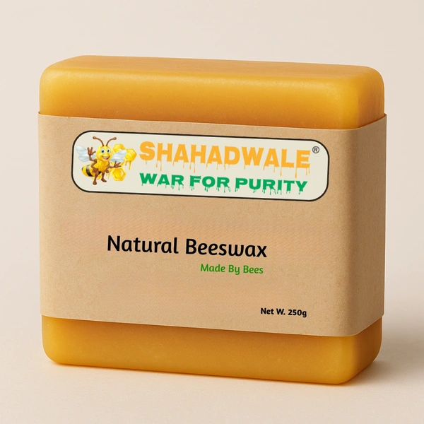 Beeswax – Food Grade, Double Filtered, Small Size Blocks, Cosmetic & Industrial use - 1kg