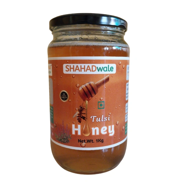 Tulsi Honey – Raw Holy Basil Honey by SHAHADWALE | Natural Immunity Booster