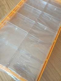 SHAHADWALE Premium Comb Honey Foundation – Food Grade Plastic Tray for Beekeeping