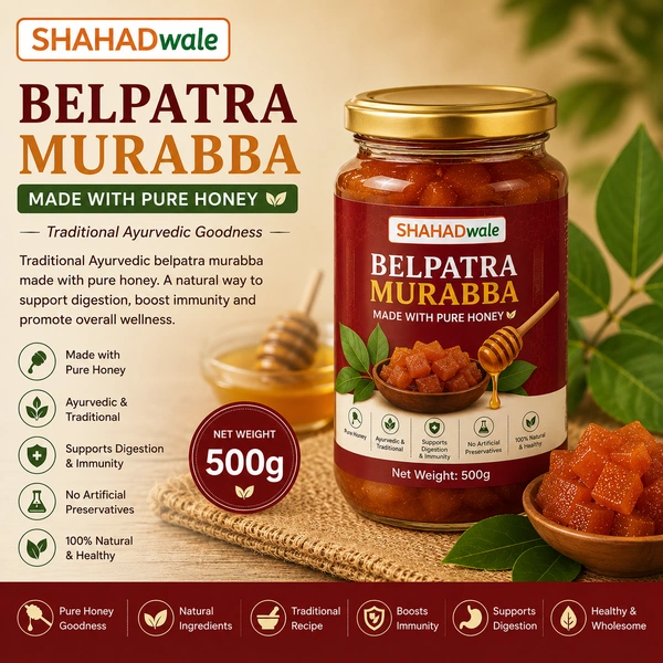 Shahadwale Karonda Murabba in Pure Honey – | Traditional Ayurvedic Preserve - 500 gm