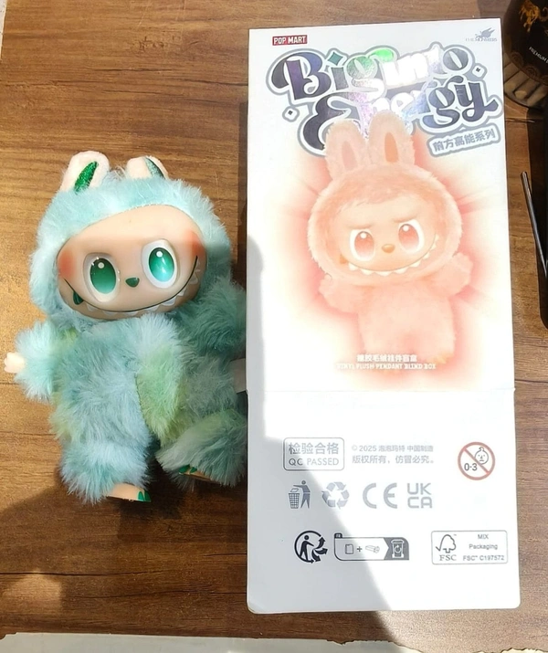 Labubu Doll Trending Soft And Cuddly Dolls Labubu The Monsters Bunny Series Plushies Toys ( Random Color - 1 Pc)